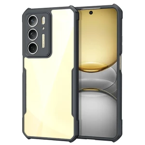 Etui Exoguard Framecase Lite - Realme C75 - Black / Clear