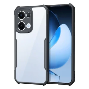 Etui Exoguard Framecase Lite - Oppo Reno 13 5g - Black / Clear