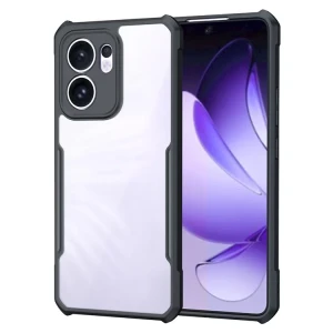 Etui Exoguard Framecase Lite - Oppo Reno 13 F / 13 Fs - Black / Clear