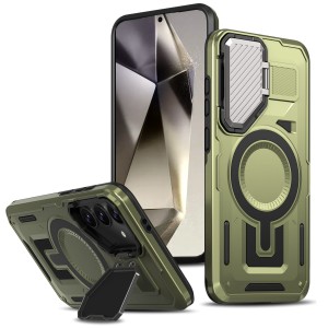 Etui Exoguard Armor Mag - Samsung Galaxy S24 / Galaxy S25 - Green