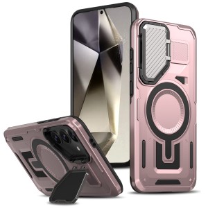 Etui Exoguard Armor Mag - Samsung Galaxy S24 Plus / Galaxy S25 Plus - Rose