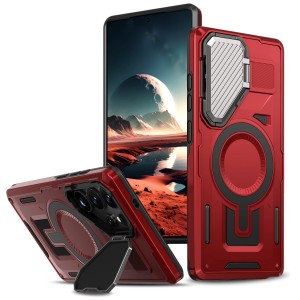Etui Exoguard Armor Mag - Samsung Galaxy S25 Ultra - Red