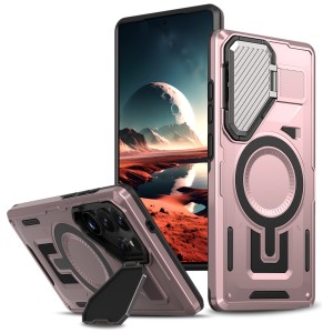Etui Exoguard Armor Mag - Samsung Galaxy S25 Ultra - Rose