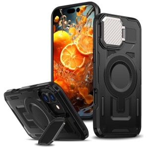 Etui Exoguard Armor Mag -  Apple Iphone 16 - Black
