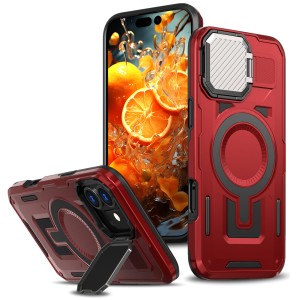 Etui Exoguard Armor Mag - Apple Iphone 16 - Red