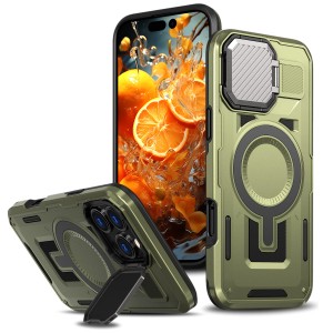 Etui Exoguard Armor Mag - Apple Iphone 16 Pro - Green