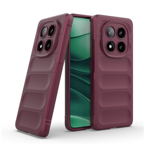 Etui Exoguard Magic - Xiaomi Redmi Note 14 Pro 5g / Poco X7 5g - Dark Red