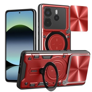 Etui Exoguard Ringshield - Xiaomi Redmi Note 14 (4g) - Red