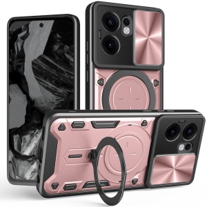 Etui Exoguard Ringshield - Oppo Reno 13 F / 13 Fs - Rose