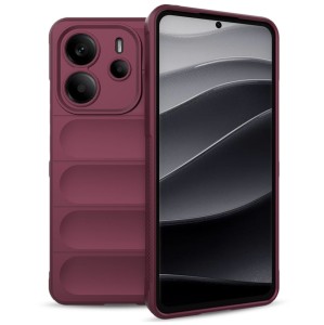 Etui Exoguard Magic - Xiaomi Redmi Note 14 (4g) - Dark Red