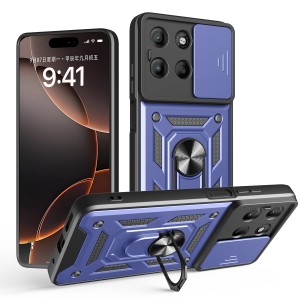 Etui Exoguard Camshield - Motorola Moto G15 - Blue