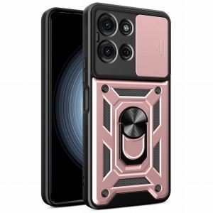 Etui Exoguard Camshield - Motorola Moto G75 5g - Rose