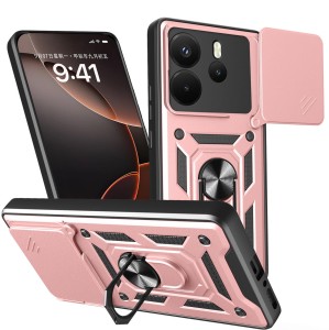 Etui Exoguard Camshield - Xiaomi Redmi Note 14 (4g) - Rose