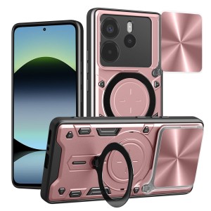 Etui Exoguard Ringshield - Xiaomi Redmi Note 14 (4g) - Rose