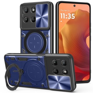 Etui Exoguard Ringshield - Motorola Moto G15 - Blue