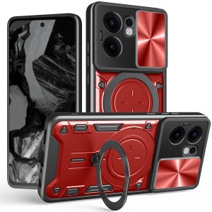 Etui Exoguard Ringshield - Oppo Reno 13 F / 13 Fs - Red