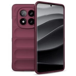 Etui Exoguard Magic - Xiaomi Redmi Note 14 Pro Plus 5g - Dark Red