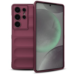 Etui Exoguard Magic - Samsung Galaxy S25 Ultra - Dark Red