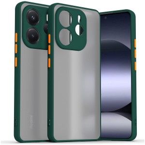 Etui Exoguard Mat - Xiaomi Redmi Note 14 (4g) - Dark Green