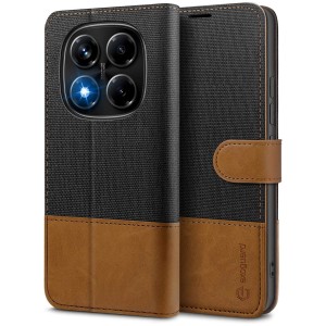 Exoguard Wallet - Xiaomi Redmi Note 14 Pro 5g / Poco X7 5g - Black / Brown