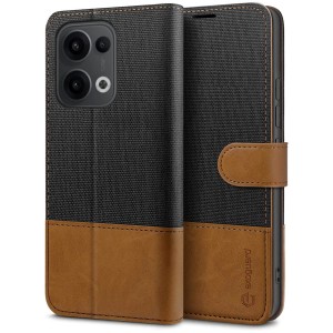 Exoguard Wallet - Oppo Reno 13 5g - Black / Brown
