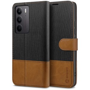 Exoguard Wallet - Realme C75 - Black / Brown