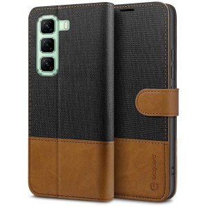 Exoguard Wallet - Infinix Hot 50 Pro (4g) - Black / Brown