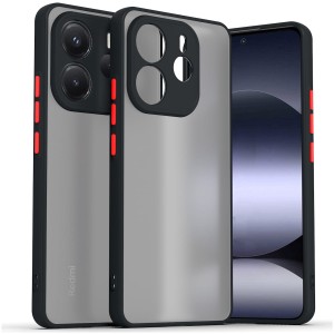 Etui Exoguard Mat - Xiaomi Redmi Note 14 (4g) - Black