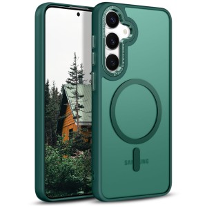 Etui Exoguard Matte Mag - Samsung Galaxy S25 Plus - Dark Green