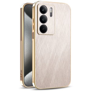 Etui Exoguard Brushed Glamour - Realme C75 - Gold