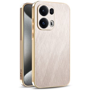Etui Exoguard Brushed Glamour - Oppo Reno 13 Pro 5g - Gold