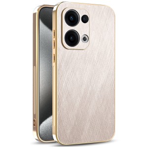 Etui Exoguard Brushed Glamour - Oppo Reno 13 5g - Gold