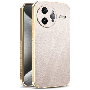Etui Exoguard Brushed Glamour - Xiaomi Redmi K80 Pro / Poco F7 Ultra - Gold