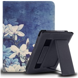 Etui Exoguard Stand - Pocketbook Inkpad 4 / Inkpad Color 2 / Inkpad Color 3 - Blue Flowers