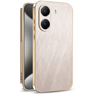 Etui Exoguard Brushed Glamour - Xiaomi Poco X7 Pro 5g - Gold