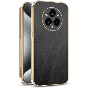 Etui Exoguard Brushed Glamour - Realme 14 Pro 5g - Black