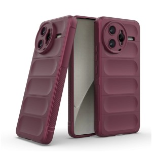 Etui Exoguard Magic - Xiaomi Poco F7 Ultra - Dark Red