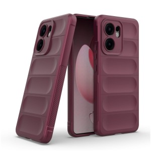 Etui Exoguard Magic - Oppo Reno 13 F / 13 Fs - Dark Red