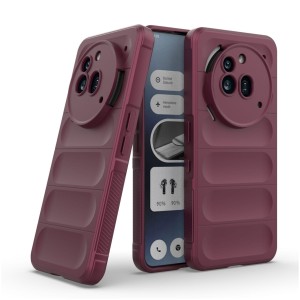 Etui Exoguard Magic - Nothing Phone 3a Pro - Dark Red