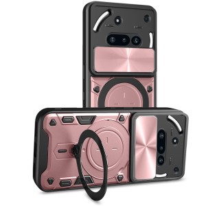 Etui Exoguard Ringshield - Nothing Phone 3a - Rose