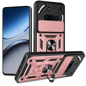 Etui Exoguard Camshield - Nothing Phone 3a - Rose