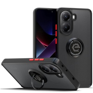 Etui Exoguard O-Ring - Xiaomi Poco X7 Pro 5g - Black / Red
