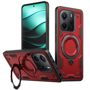 Etui Exoguard Spacecase - Xiaomi Redmi Note 14 (4g) 24117rn76e - Red