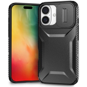 Etui Exoguard Armorshield - Apple Iphone 16 - Black
