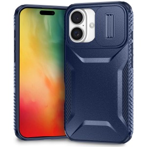 Etui Exoguard Armorshield - Apple Iphone 16 - Dark Blue