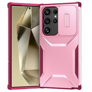 Etui Exoguard Armorshield - Samsung Galaxy S24 Ultra - Pink / Red