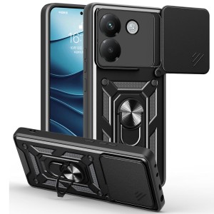 Etui Exoguard Camshield - Xiaomi Poco M7 Pro - Black