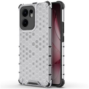 Etui Exoguard Hexagon - Oppo Reno 13 F / 13 Fs - Clear