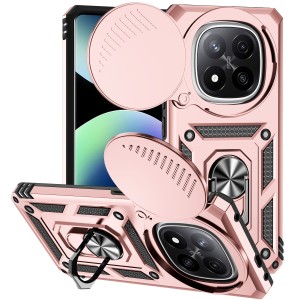 Etui Exoguard Camcover - Xiaomi Redmi Note 14 Pro Plus 5g - Rose Gold