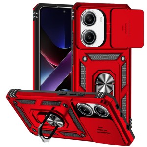 Etui Exoguard Camcover - Xiaomi Poco X7 Pro 5g - Red